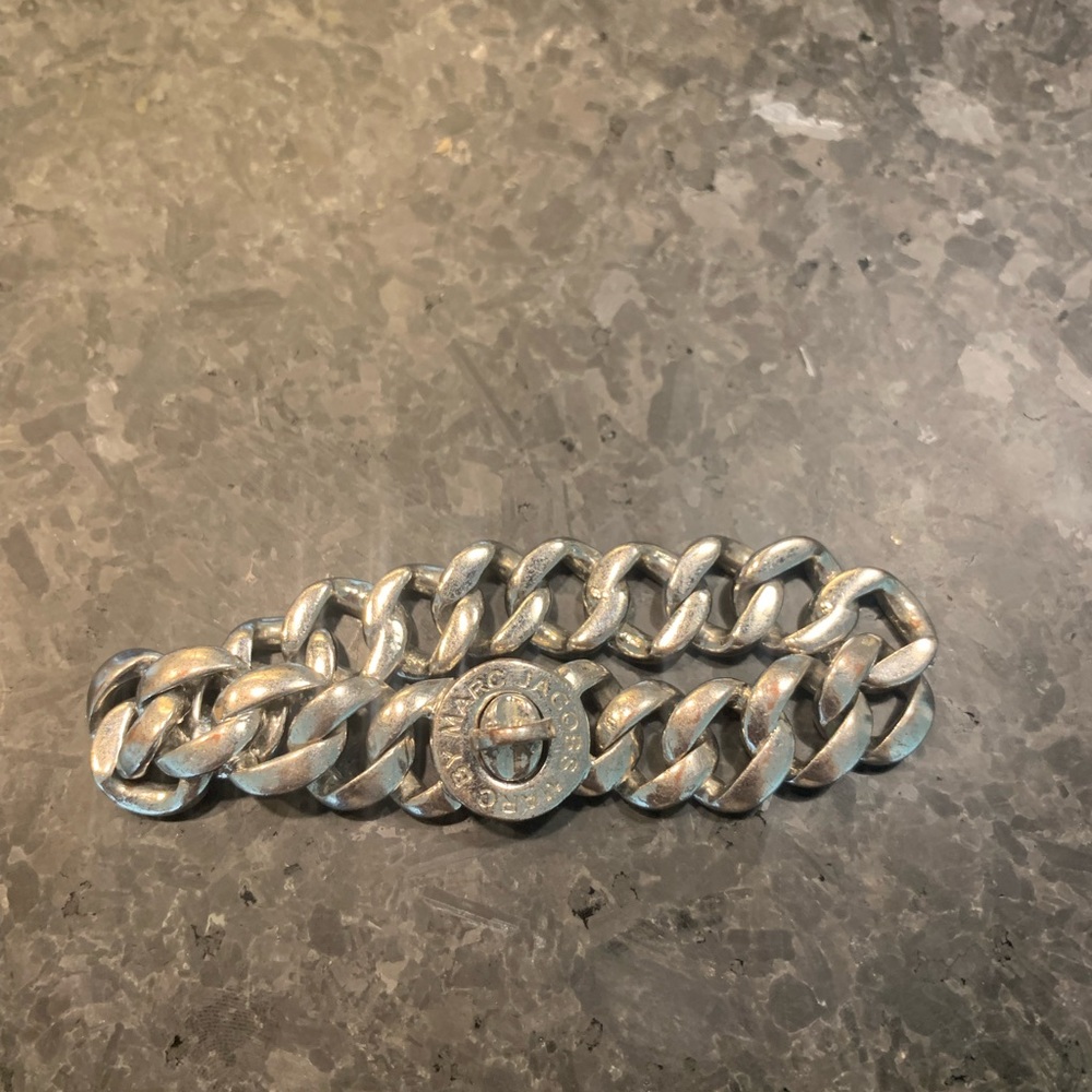 Marc Jacobs Turnlock Bracelet - Silver